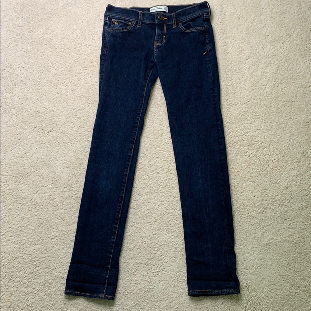 High rise super skinny jeans